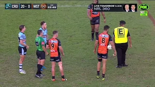 Invader Runs On To The Field With A Flare - Sharks Vs Tigers Round 5 2022