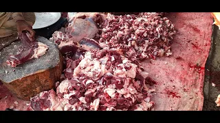 Amazing meat cutting skills || expert butcher meat cutting video #meatcuttingskills #meat