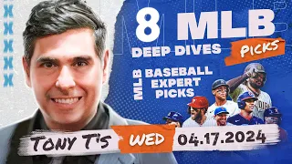 8 FREE MLB Picks and Predictions on MLB Betting Tips for Today, Wednesday 4/17/2024