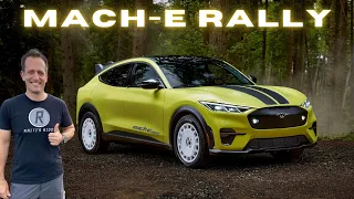 Is the 2024 Ford Mustang Mach-E Rally a performance car WORTH the price?