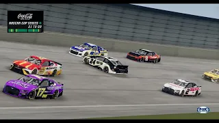 Super Realistic Nascar Crashes -With Commentary- BeamNg
