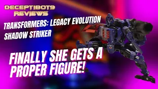 Cyberverse Finally Makes its Way into Legacy! Legacy Evolution Shadow Striker Review!