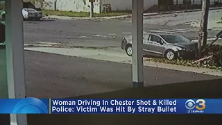Video Shows Moment Car Crashes Into Pole After Woman Struck, Killed By Stray Bullet While Driving