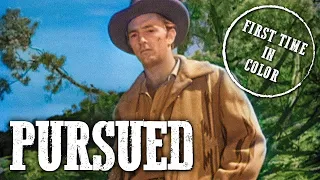 Pursued | COLORIZED | Cowboys | Full Western Movie