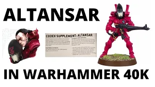 Craftworld: Altansar- an Army Overview in Warhammer 40K - White Dwarf Supplement Review