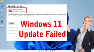 [SOLVED] How to Fix Windows 11 Update Failed Problem Issue Very Easily & Quickly