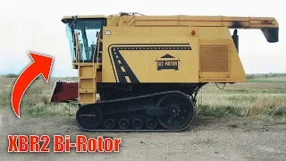 THE STRANGEST COMBINE HARVESTER IN THE WORLD - History of XBR2 Bi-Rotor [Matheo780]