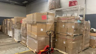 Unboxing an Entire Semi Truck Full of Target Overstock