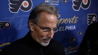 12/22 PHI vs. DET Postgame: John Tortorella