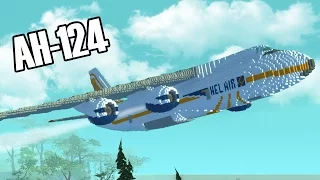 SCRAP MECHANIC - Самолёт АН-124 [Обзор][Глюк в гостях]