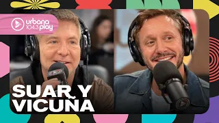 VISITA DE GALANES: Adrián Suar y Benjamín Vicuña en #VueltaYMedia