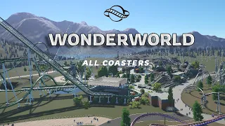 All Coasters at WonderWorld - Planet Coaster
