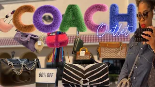 SHOPPING AT COACH OUTLET 🛍 What's NEW at Coach?  #coachoutlet   #coach #sanmarcos #shopping