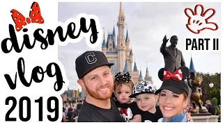 2019 WALT DISNEY WORLD FLORIDA VACATION VLOG PART II | MAGIC KINGDOM, ANIMAL KINGDOM, + EPCOT!