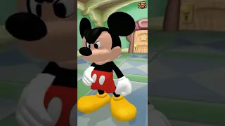 Ghost scares Mickey and breaks Magical Mirror