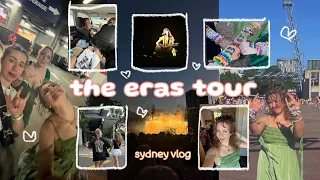 ERAS TOUR VLOG | weekend getaway & getting lost in Sydney lol