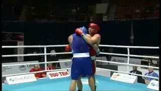 Super Heavy (+91kg) R16- Dychko Ivan (KAZ) vs Zhang Zhilei (CHN) - 2011 AIBA World Champs