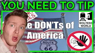 Swedish Dude Reacts to Visit America - The DON'Ts of Visiting The USA