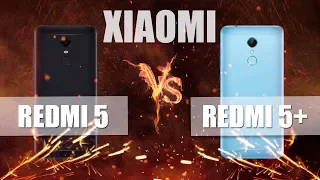 Xiaomi REDMI 5 против Xiaomi REDMI 5 Plus : Сравнение