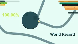 Paper.io 3 Map Control: 100.00% World Record