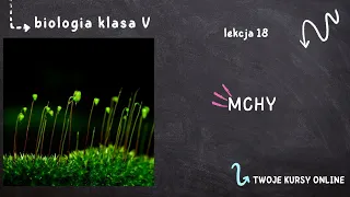 Biologia klasa 5 [Lekcja 18 - Mchy]