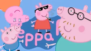 Peppa pig et le grand aquarium // parodie peppa pig // by moi OwO #Humour