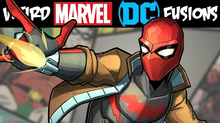 What if MARVEL & DC Heroes Were Combined?! (Stories & Speedpaint) Ft. Red Hood, Falcon etc.