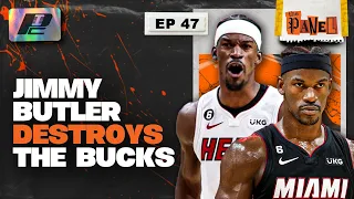 Jimmy Butler DESTROYS Bucks, Dillon Brooks refuses to speak to the media... | THE PANEL EP47