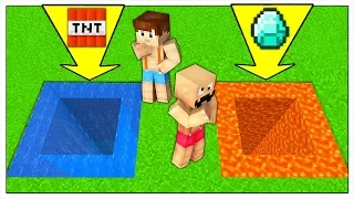 NON CADERE NEL BUCO SBAGLIATO! - Minecraft ITA