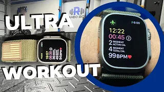 Apple Watch ULTRA - How to Use the WORKOUT APP for Strength Training!! #applewatch #applewatchultra