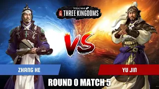 Zhang He vs Yu Jin | Total War Three Kingdoms Duelist Tournament Round 0 Match 5