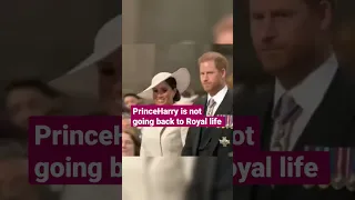 #PrinceHarry is not going back to Royal life | #love #HarryandMeghan #family #MeghanMarkle #msgyenin