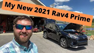 My New 2021 Toyota Rav4 Prime