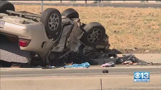 Stockton High-Speed Chase Crash