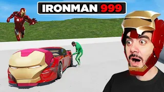 IRONMAN ARABASINI KAÇIRDIM IRONMAN.EXE GELDI - GTA 5 MODS