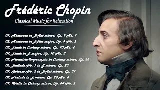 Frédéric Chopin ♬ The Very Best Piano Solo & AI Art | Consistent Recordings | For Relax & Study