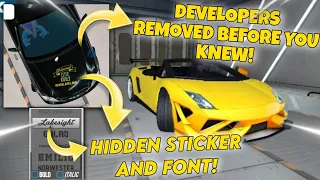 Things Which Got Removed After Update!| Developers Secret | Car Parking Multiplayer