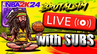 STRAIGHT VIBES MAGIC BUILD RUNNING WITH SUBS HAVING FUN AND THEY HATE IT | ROAD TO 200K - NBA 2K24