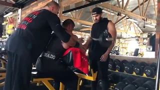 2 different Giant set rotations for Biceps with Matt Maldonado, 9/22/19 at Fit Nation Gym