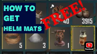 How to get free Helm materials!