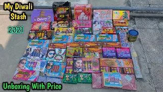 My Diwali Stash 2021 || Diwali Crackers Purchase At Low Price || Unboxing Sivakasi Crackers | Diwali