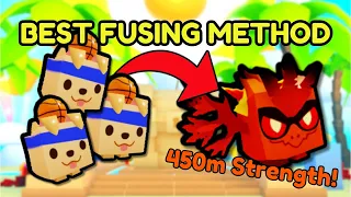 *NEW BEST* FUSING METHOD TO GET RAINBOW WILD FIRE AGONY IN PET SIMULATOR X!
