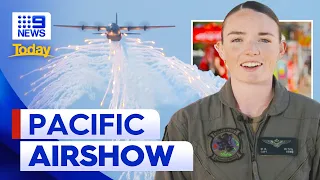 Pacific Airshow launch takes over Gold Coast skies | 9 News Australia