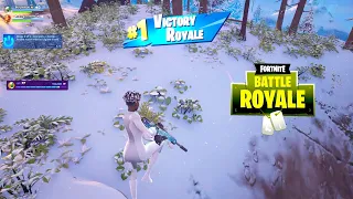 FORTNITE Battle Royale Duo Victory Royale Gameplay (No Commentary) PS5 Chapter 5 | 4K