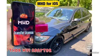 MHD is on IOS! How to Flash N54 maps with iPhone DIY (Thor WiFi Adaptor) BMW 335i 135i