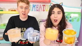 WHO CAN MAKE THE BEST SLIME RECREATION CHALLENGE! Slimeatory #595