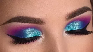 Colorful Summer Smokey Eye Makeup Tutorial | Jaclyn Hill x Morphe Palette