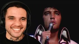 FIRST TIME REACTING TO | ELVIS PRESLEY "THE WONDER OF YOU" REACTION