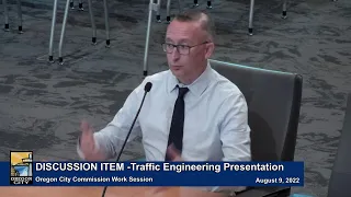 City Commission Work Session   -   August 9, 2022