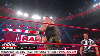 Braun Strowman vs. Finn Balor Raw Jan. 21 2019